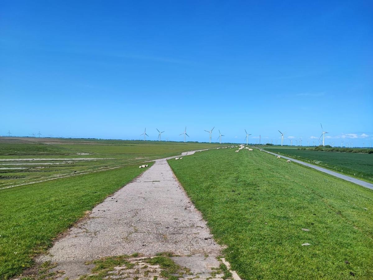 Ferienwohnung In Niebuell, Kreis Nordfriesland 외부 사진
